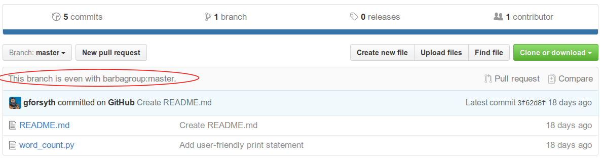 github desktop fork upstream changes